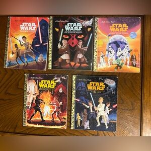 Star Wars kids books | set of 5 Star Wars Golden Books